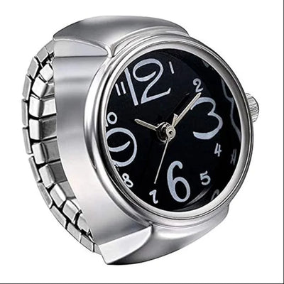 Women's Men's Ring Watch Analog Stretchable Unisex Watch Ring