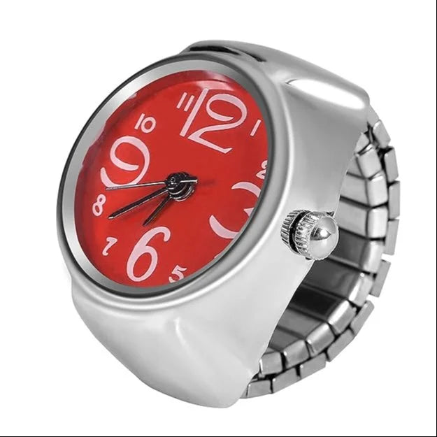Women's Men's Ring Watch Analog Stretchable Unisex Watch Ring